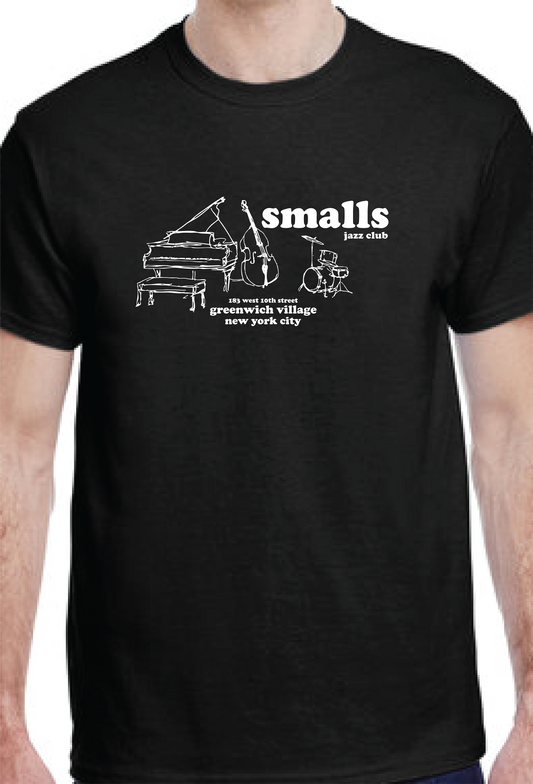 Smalls Jazz Club (piano-bass-drums) T-Shirt